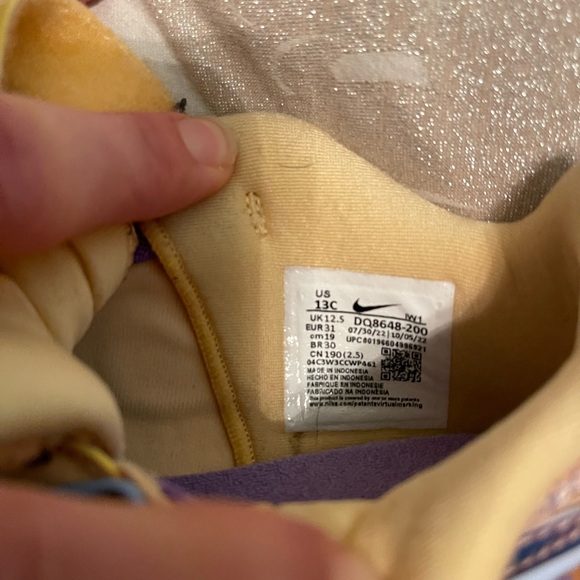 Nike LeBron XX "Summer Vibes" Preschool Kids' Basketball Shoe sz13 - Picture 4 of 9